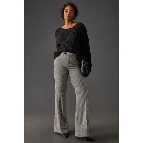 Maeve Anthropologie Black Oversized Cable Knit Sweater NWT - Picture 4 of 7